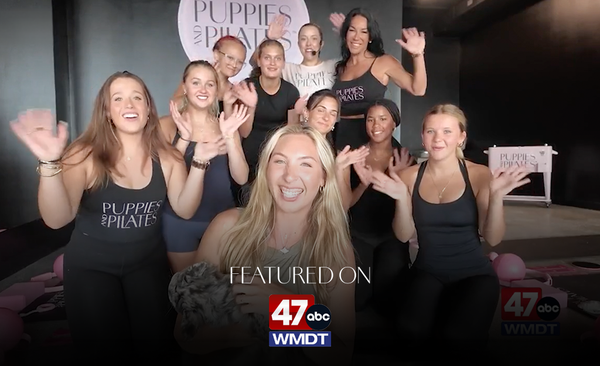 Puppies and Pilates brings a new fitness trend to Rehoboth Beach